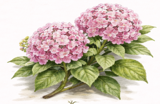 Pink Hydrangea