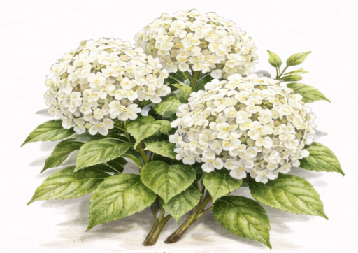 White Hydrangea