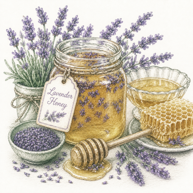 Lavender Honey