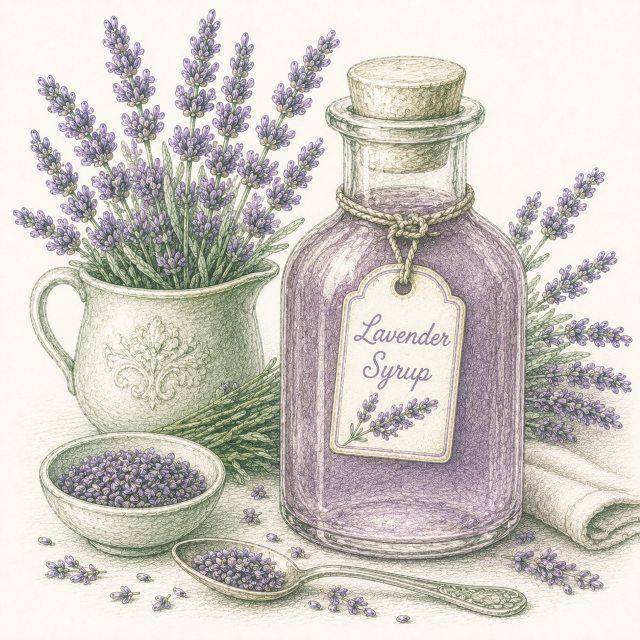 Lavender Syrup